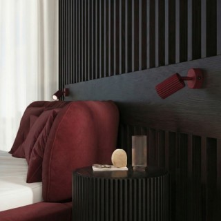 Applique KARBON bordeaux - Sollux