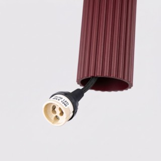 Suspension KARBON 1 bordeaux - Sollux