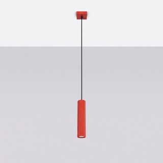 Suspension KARBON 1 rouge - Sollux