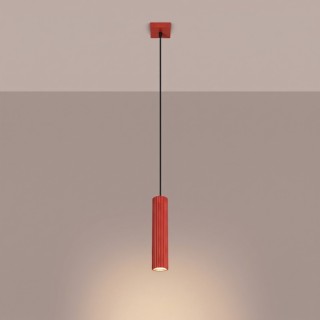 Suspension KARBON 1 rouge - Sollux