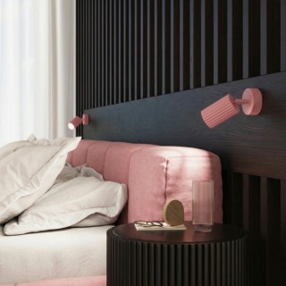 Plafonnier KARBON 10 rose