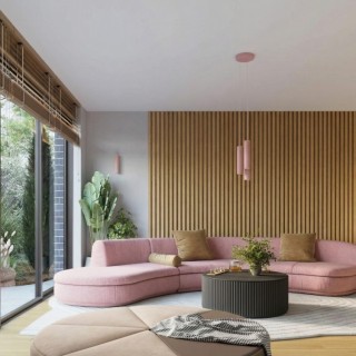 Suspension KARBON 1 rose