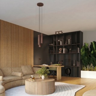 Applique KARBON 20 marron - Sollux