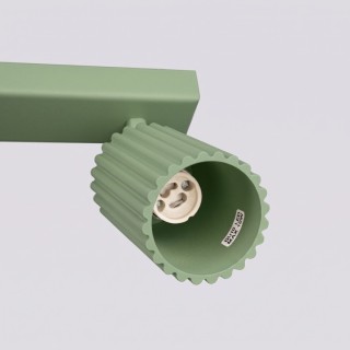 Plafonnier KARBON 4L sage