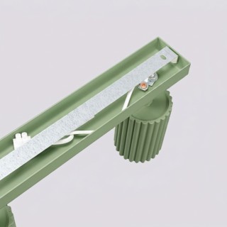 Plafonnier KARBON 4L sage