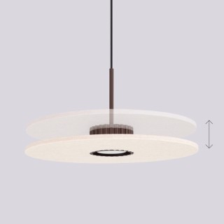 Suspension OVO 1 brązowa/beżowa - Sollux
