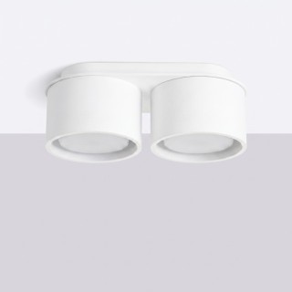 Plafonnier MODO 2 blanc Gx53