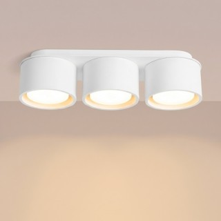 Plafonnier MODO 3 blanc Sollux