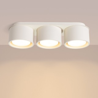 Plafonnier MODO 3 beige Gx53 - Sollux