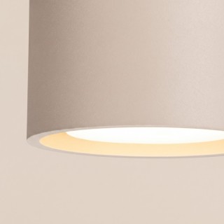 Plafonnier MODO 1 taupe Sollux