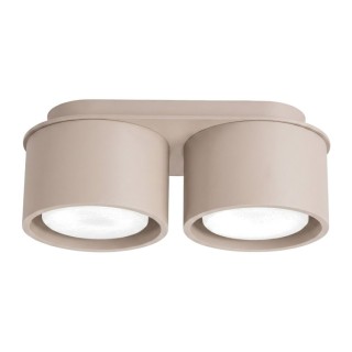 Plafonnier MODO 2 taupe Sollux