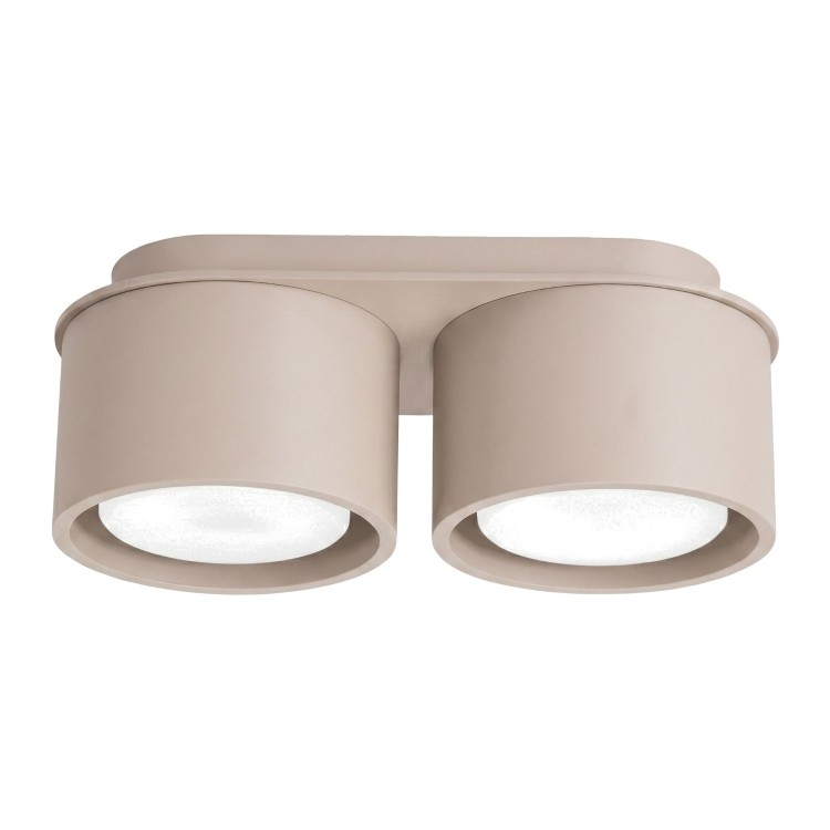 Plafonnier MODO 2 taupe Sollux