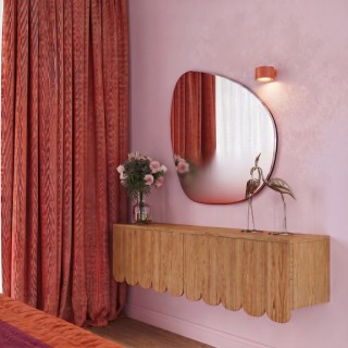 Applique MODO 1 ocre rouge - Sollux