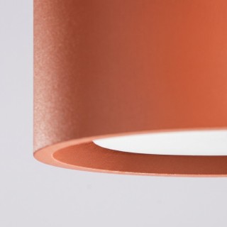Plafonnier MODO 3 Sollux - Ocre Rouge