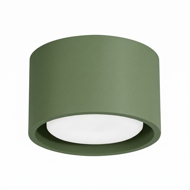 Plafonnier MODO 1 vert olive Gx53