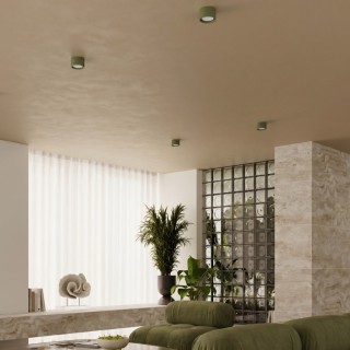 Plafonnier MODO 1 vert olive Gx53