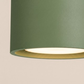 Plafonnier MODO 2 vert olive - Sollux
