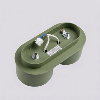 Plafonnier MODO 2 vert olive - Sollux