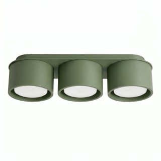 Plafonnier MODO 3 vert olive Gx53