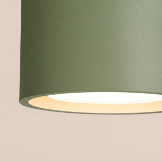 Plafonnier MODO 3 vert olive - Sollux
