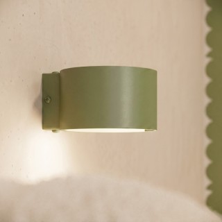 Plafonnier MODO 3 vert olive - Sollux