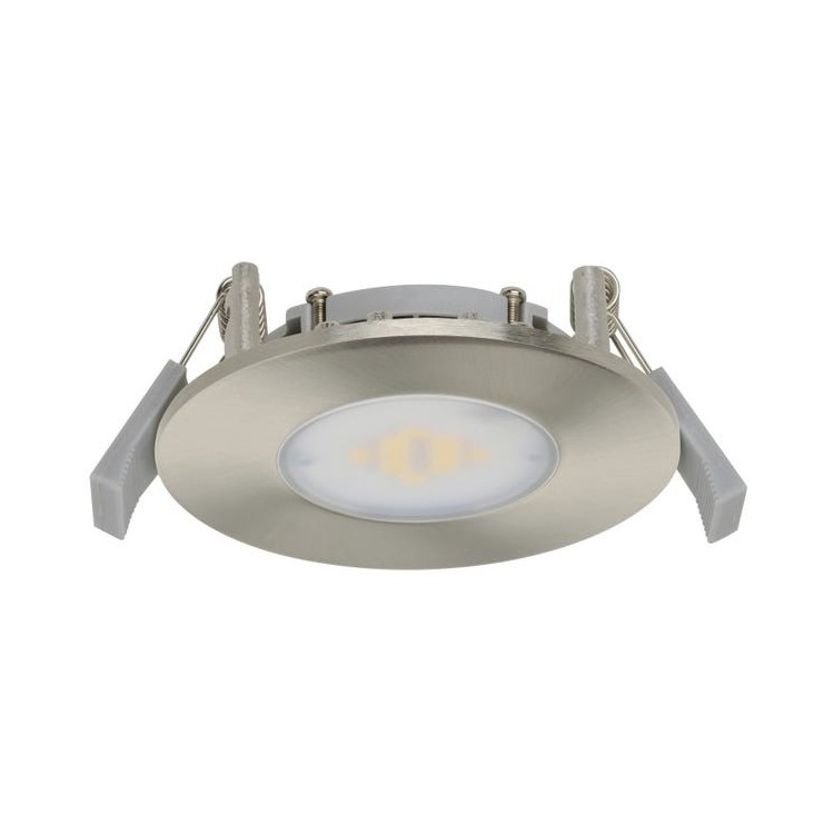Jedi 563041550 Spot Encastrable Performa 1L Alu, Métal, Intégré, 7.5 W, Argent, 8,5 x 8,5 x 5,5 cm