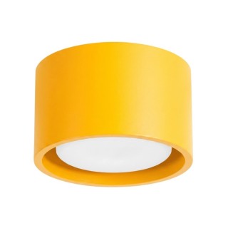 Plafonnier MODO 1 jaune Sollux