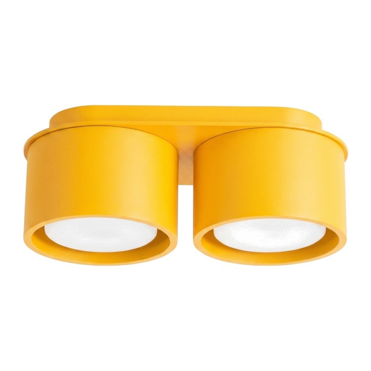 Plafonnier MODO 2 jaune Gx53