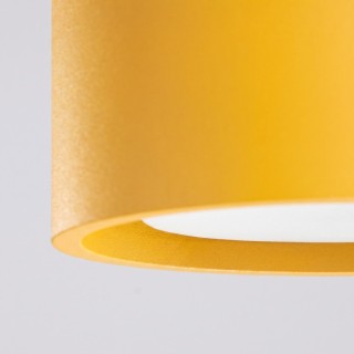 Plafonnier MODO 2 jaune Gx53