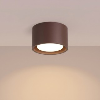 Plafonnier MODO 1 marron Sollux