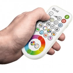 Jedi 563041316 Plafonnier Krypton 1L, Métal, Intégré, 6 W, Blanc