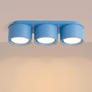 Plafonnier MODO 3 azure Sollux