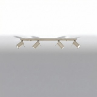 Plafonnier RING 4L taupe - Sollux
