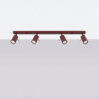 Plafonnier RING 4L bordeaux