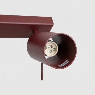 Plafonnier RING 4L bordeaux