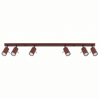 Plafonnier RING 6L Bordeaux - Sollux