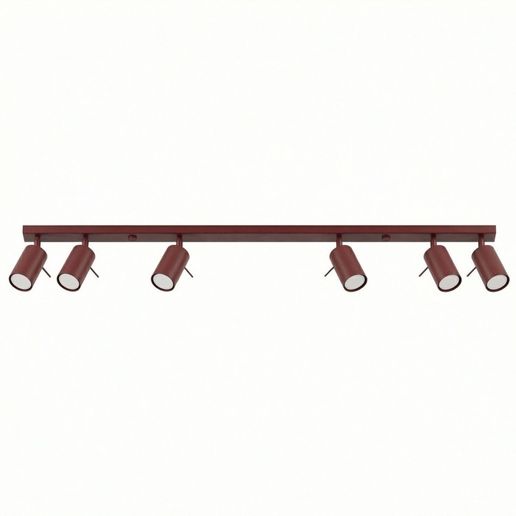 Plafonnier RING 6L Bordeaux - Sollux