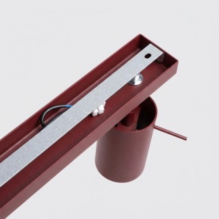 Plafonnier RING 6L Bordeaux - Sollux