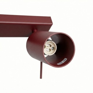 Plafonnier RING 6L Bordeaux - Sollux
