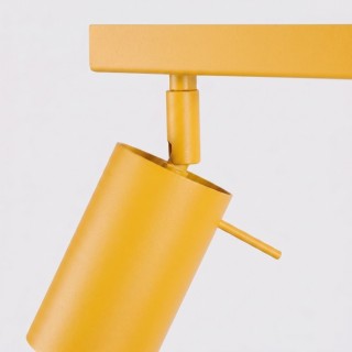 Plafonnier RING 2 jaune - Sollux