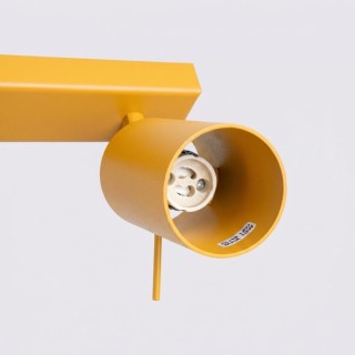 Plafonnier RING 3L jaune - Sollux