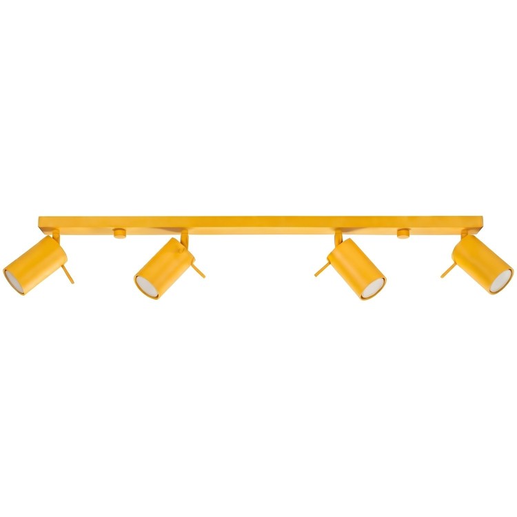 Plafonnier RING 4L jaune - Sollux