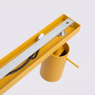 Plafonnier RING 4L jaune - Sollux