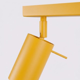Plafonnier RING 4L jaune - Sollux