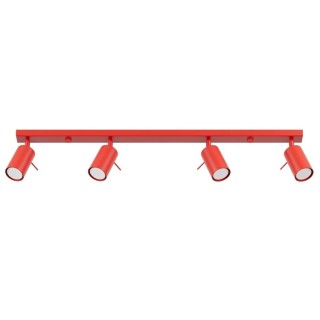 Plafonnier RING 4L rouge