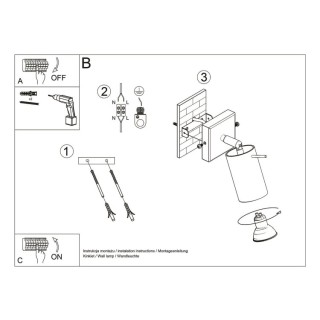 Applique RING marron - Sollux
