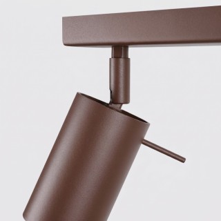 Plafonnier RING 3L marron - Sollux