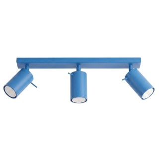 Plafonnier RING 3L azure - Sollux