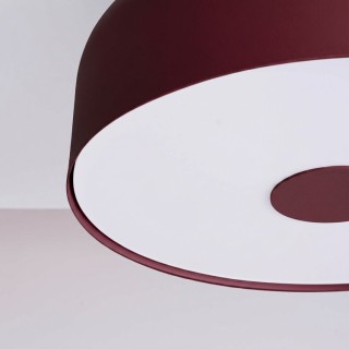 Plafonnier OMIQ bordeaux - Sollux