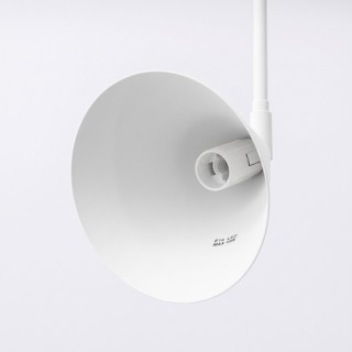 Applique NOX 1 blanc with a switch